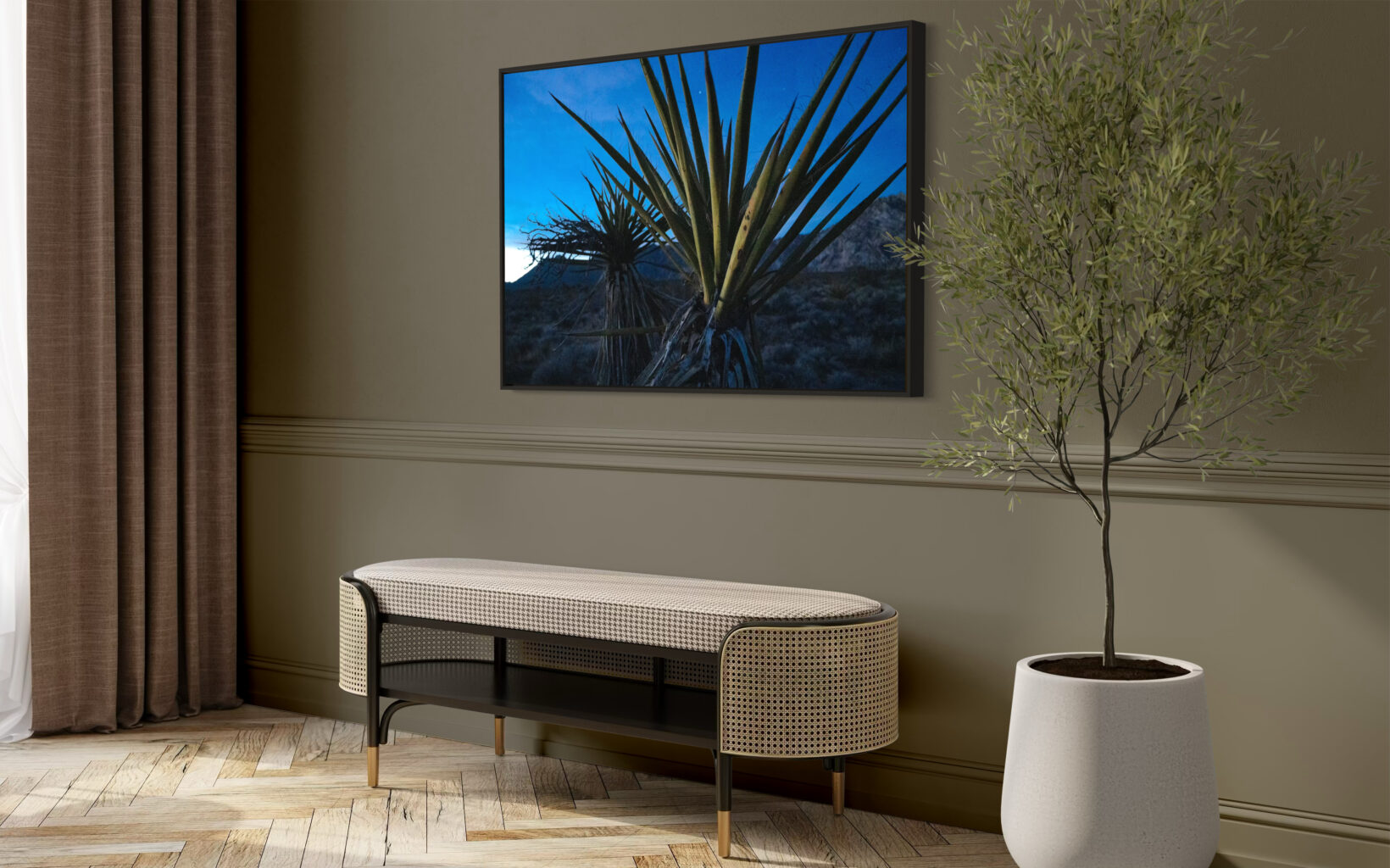 Mojave Yucca Twins